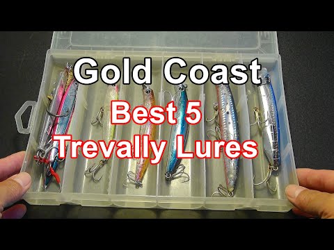 Best 5 Trevally Lures In Gold Coast Rocky D Fishing Vol.138