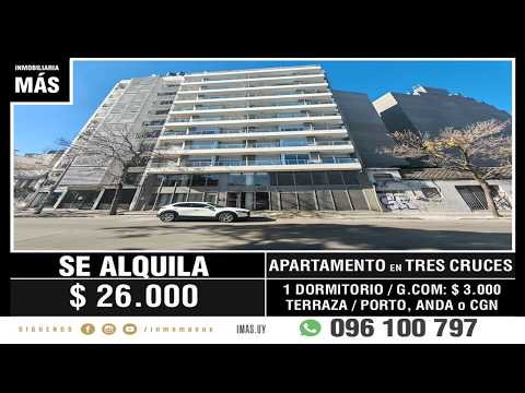 Video de YouTube - Apartamento Alquiler Cordón Montevideo iMas.uy MA