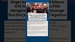 Download lagu Geger Isu Massa AMPB Diteror OTK hingga Botok cs Menginap di Rumah Keluarga Gus Dur Jelang Demo mp3
