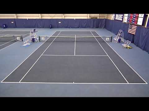 Drake men's tennis vs. Denver - 4/8/22 - Court 6