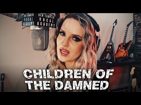Iron Maiden - Children Of The Damned - Cover - Gabriela Gun - Ken Tamplin Vocal Academy