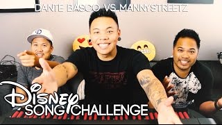 Disney Song Challenge - Dante Basco vs. Manny Streetz | AJ Rafael