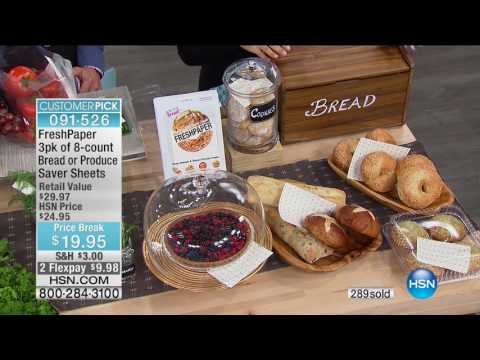 HSN | Kitchen Innovations featuring FreshPaper 02.04.2017 - 03 PM