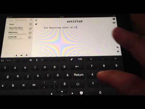 ifun.de - WhatEver HD iPad Textverarbeitung
