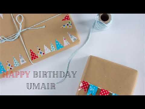 HAPPY BIRTHDAY UMAIR