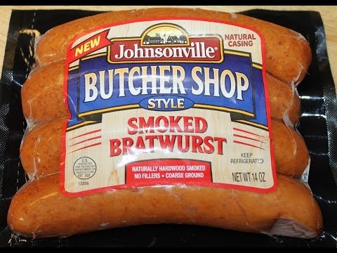 Johnsonville Butcher Shop Style: Smoked Bratwurst Food...