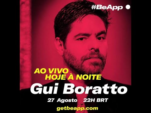 Gui Boratto live on BeApp (8/27/2020)