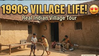 Real indian village tour which will give you 90s vibe | Village life