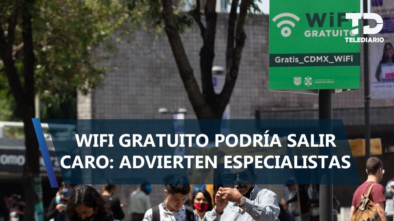 Los riesgos de conectarse a redes WiFi públicas gratuitas: expertos alertan por robo de datos