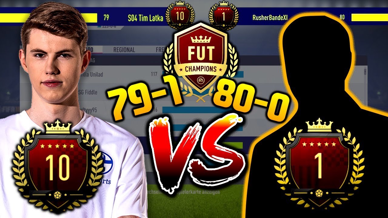 FIFA 18: TIM LATKA VS PLATZ 1 DER WELT (80-0) FUT CHAMPIONS SPECIAL! 😏🔥