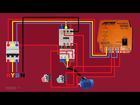 star delta power wiring connection 3 phase motor diagram