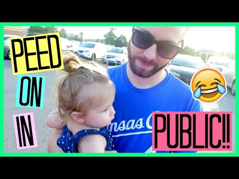 HE GOT PEED ON IN PUBLIC!!