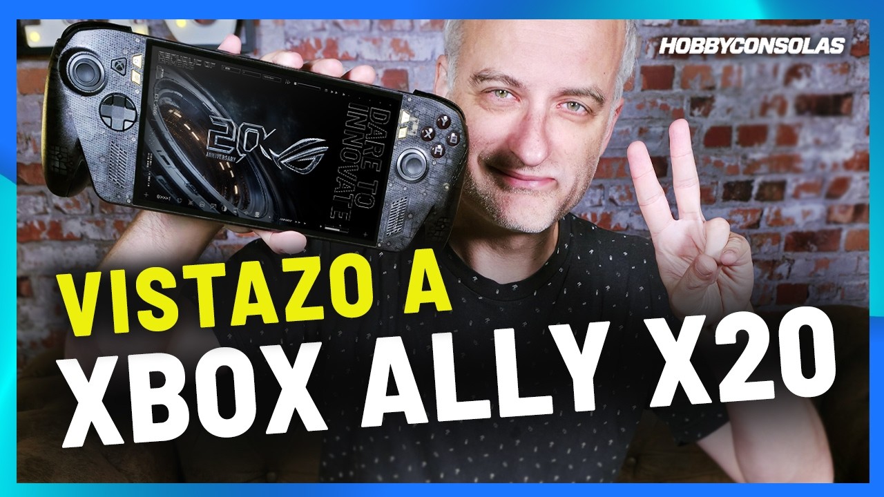 VISTAZO a ROG XBOX ALLY X20, una consola deluxe para fans de las híbridas