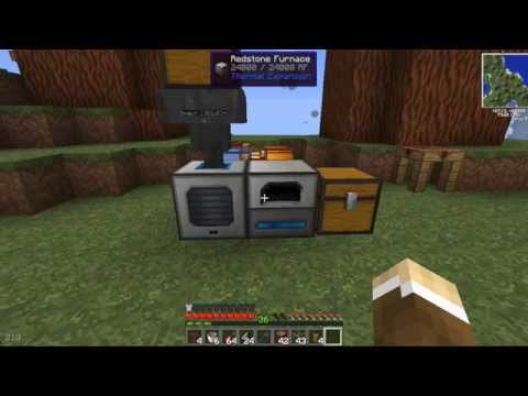 Let's Play FTB Monster Ep  2 - Ore Doubling and Power Generation