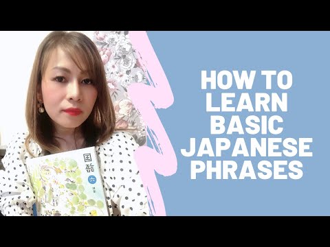 How to learn basic Japanese phrases. I will share some basic Japanese phrases #basicjapanese #learn