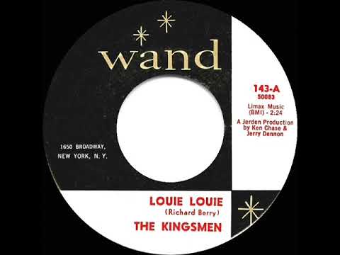 1963 HITS ARCHIVE: Louie Louie - Kingsmen (a #1 record)