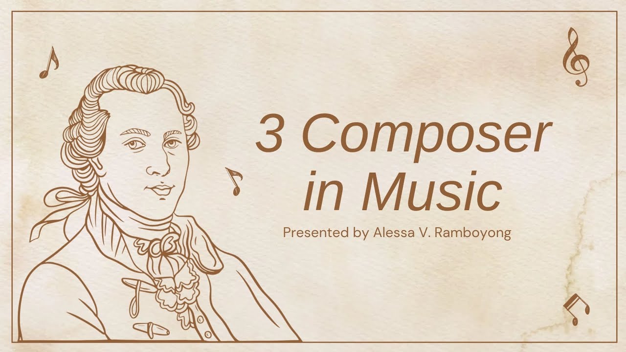 3 Composer In Music-Performance Task In Mapeh