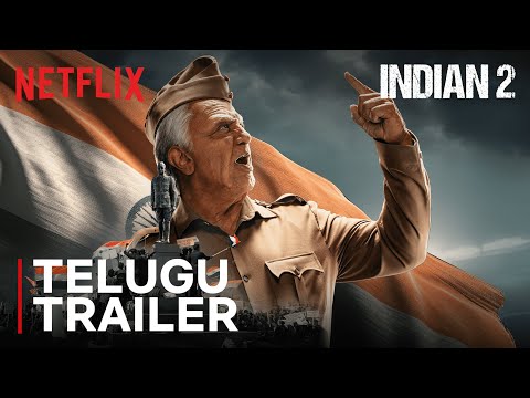 Bharateeyudu 2 | Telugu Trailer | Kamal Haasan | Siddharth | Shankar | Netflix India