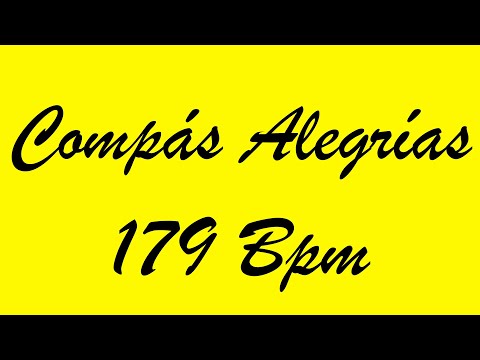 Compás Alegrías 179 Bpm - Bases Flamencas