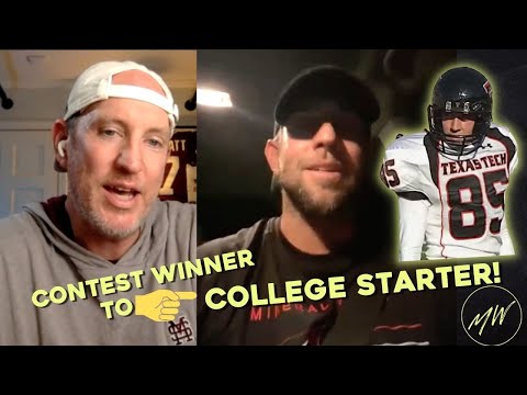 Contest Winner becomes D1 STARTER! for Mike Leach (Texas Tech)