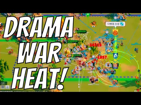 The Drama War Heats Up! Rise of Kingdoms KvK