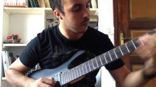 Allegaeon -Proponent For Sentience III - The Extermination- ( Benjamin Ellis Solo Cover )