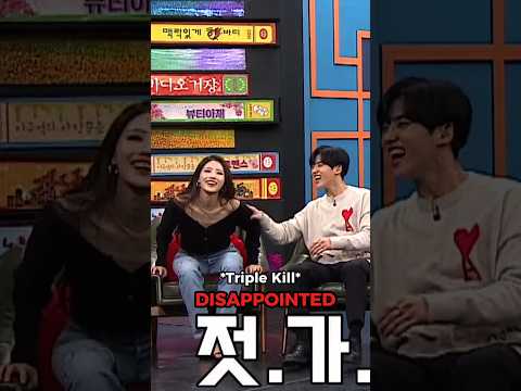 Mijoo's body figure is like a "CHOPSTICK" (just variety show thingy)