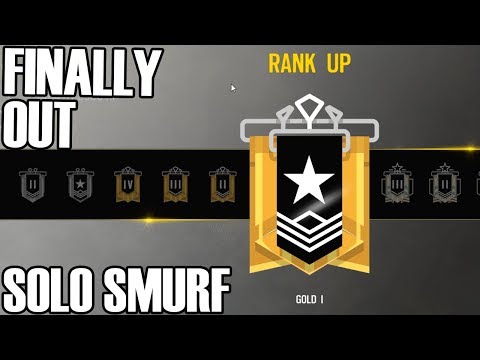 Solo Smurf: Breaking The Curse - Rainbow Six Siege