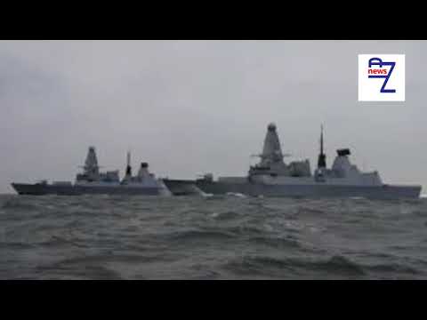 Royal Navy destroyer HMS Defender tests new turbines after 18 month refit