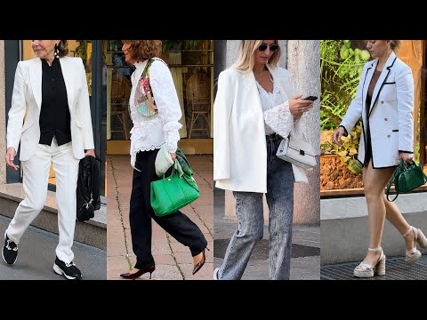 NEWEST FASHION TRENDS BY MILAN STREET STYLE ???????? MAY OUTFITS IDEAS | ITALIAN SHOPPING LOOKS