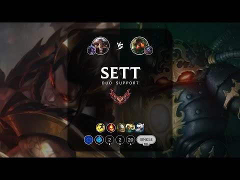 Sett Support vs Nautilus - EUW Grandmaster Patch 13.1