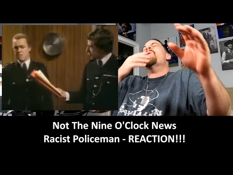 American Reacts to NOT THE NINE O'CLOCK NEWS - Constable Savage: Racist Police REACTION