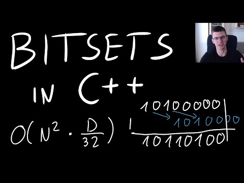 C++ Bitsets & O(N/64) Word-Level Parallelism in Competitive Programming