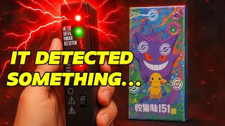 Scanning Pokémon Packs for Metal?! (Real Test)