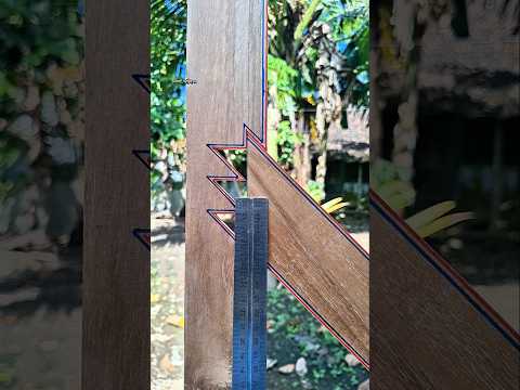 This Wood Joint Trick Improves Strength and Accuracy in Frame Construction. #diywood #handtools