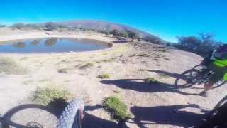 preview picture of video 'Rodada con mtb Teotihuacan 16.02.2014 / San martín de las Pirámides - Otumba'