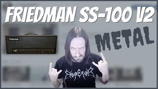 Video thumbnail for Friedman Steve Stevens SS-100 V2 | Metal by Jason Shredz