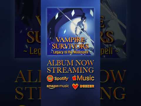 Vampire Survivors OST + DLC albums now streaming #shorts