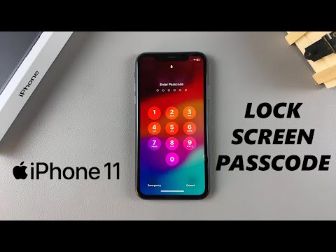 How To Add Screen Lock Passcode On iPhone 11