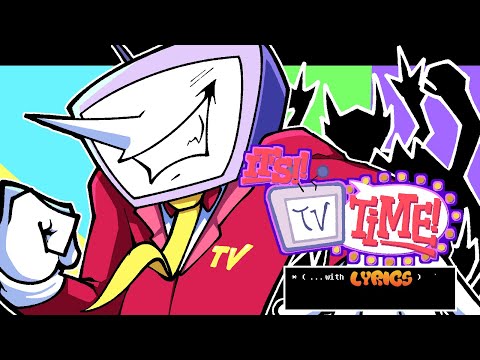 IT'S TV TIME! WITH LYRICS | DELTARUNE CHAPTER 3 COVER | Ft. @JustaKamothy
