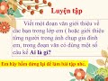 Luyện từ và câu lớp 4 câu kể Ai là gì