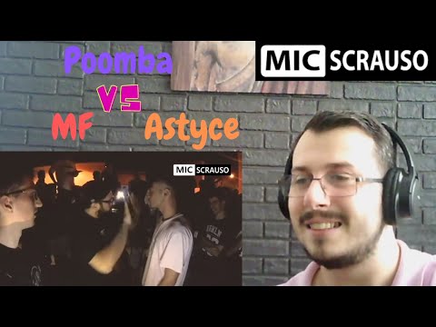 Reazione MIC SCRAUSO II Astyce VS Poomba VS MF 8ttavi di finale REACTION