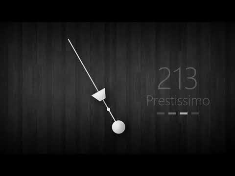 BPM 213 Tempo Metronome（メトロノーム）4/4 拍子 テンポ