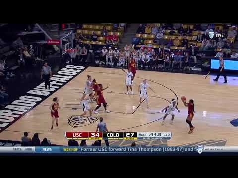 Women’s Basketball: USC 86, Colorado 52 - Highlights 1/12/18