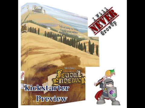  Gaming Knights Kickstarter Preview ; We play Feudal Endeavor