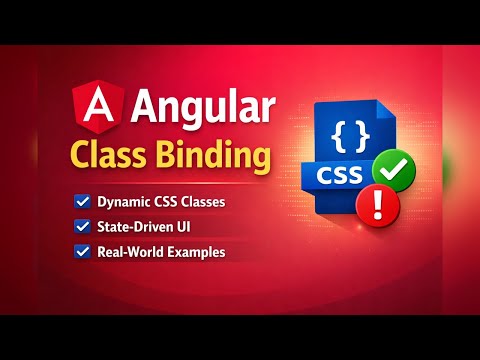 Angular Class Binding With Real World Examples Angular Styling Tutorial