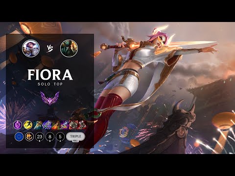 Fiora Top vs Gangplank - EUW Master Patch 12.6