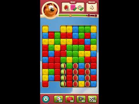 Toon Blast Level 7532 - NO BOOSTERS 🐻🐺🐱 | SKILLGAMING ✔️