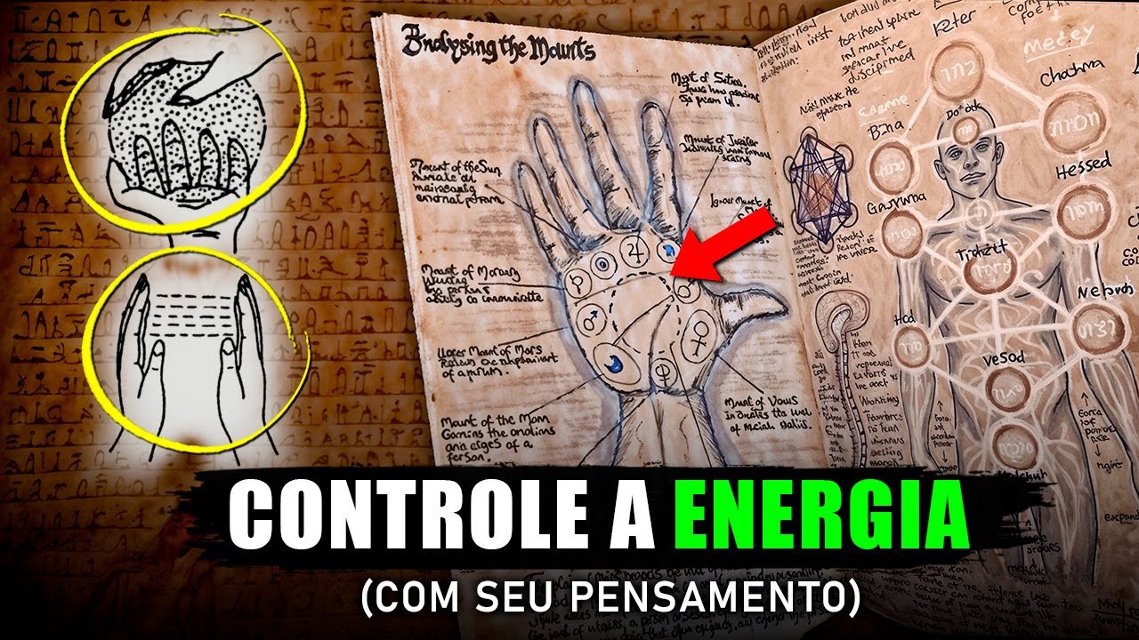 (conhecimento oculto) - Como Controlar Mentalmente o CAMPO DE ENERGIA...