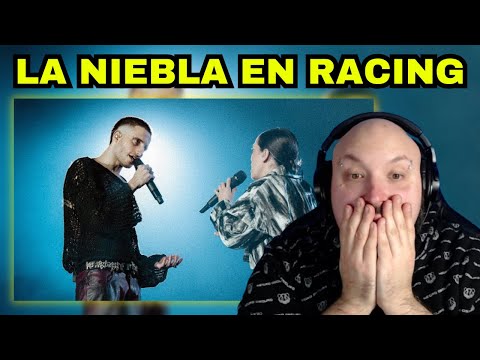 WOS - LA NIEBLA ft. Natalia Lafourcade (En Vivo Estadio Racing Club) // BATERISTA REACCIONA